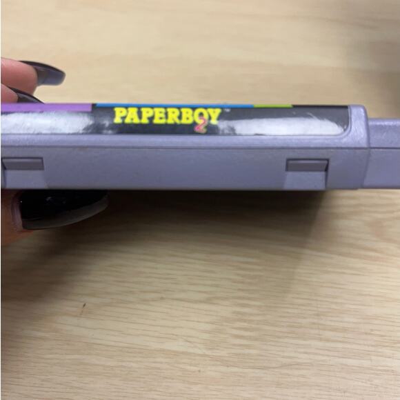 Super Nintendo SNES 1991 Paperboy 2 Game Authentic Tested - Picture 4 of 8